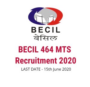 BECIL Recruitment 2020