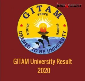 GITAM University Result 2020