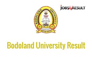 Bodoland University Result