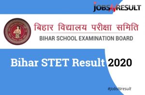 bihar STET result 2020