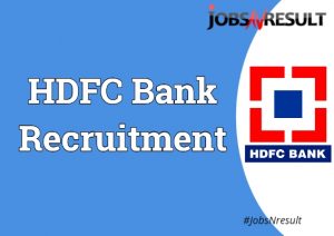 HDFC Bank Recruitment