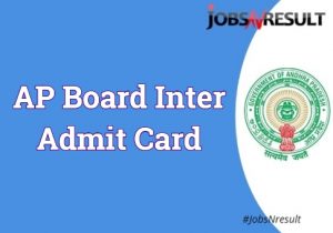AP Board Inter Admit Card