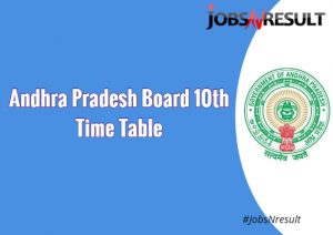 Andhra Pradesh Board 10th Time Table