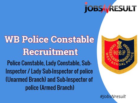 WB Police Constable Recruitment