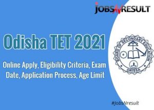 Odisha TET 2021