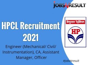 HPCL Recruitment 2021