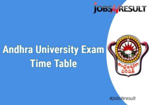 Andhra University Time Table
