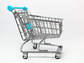 grocery cart for shopping