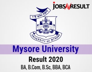 Mysore University Result