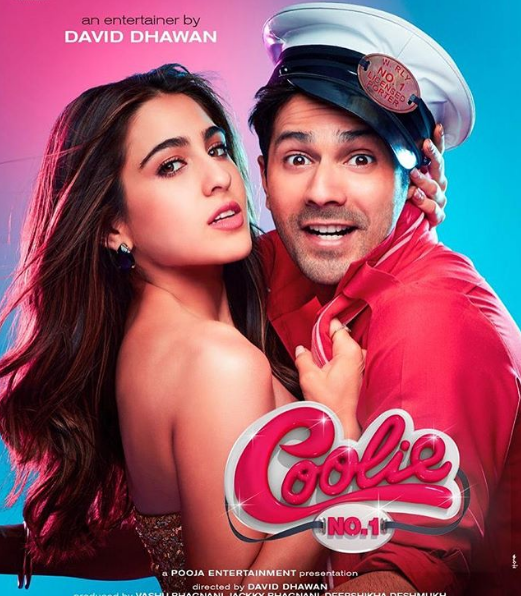coolie no.1 movie poster