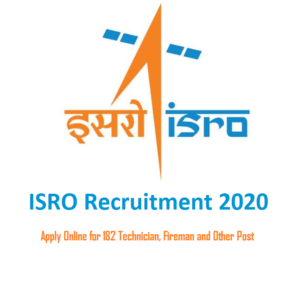 isro recruitment 2020