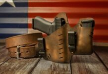 Innovative Trigger Options for Your Firearm a leather belt with a gun inside of it