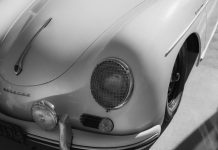 Why Timeless Style and Innovation Go Hand in Hand grayscale photography of car headlight